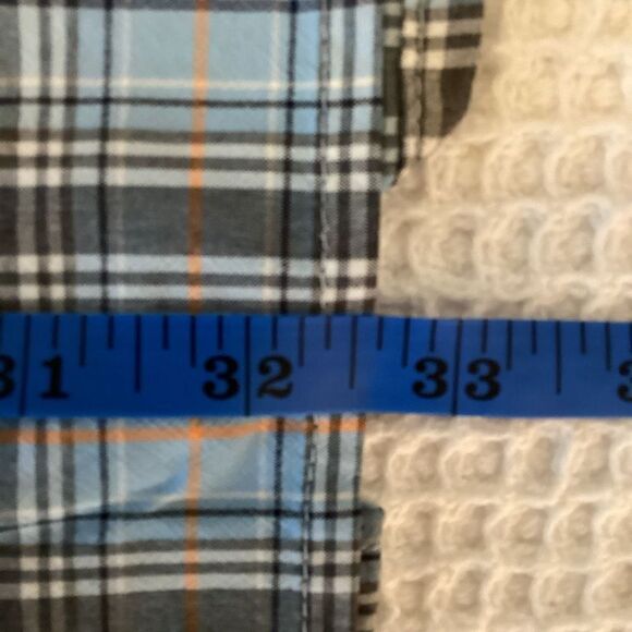 Mens Columbia Silver Ridge Camp Shirt 2XL Blue Plaid - Picture 6 of 6